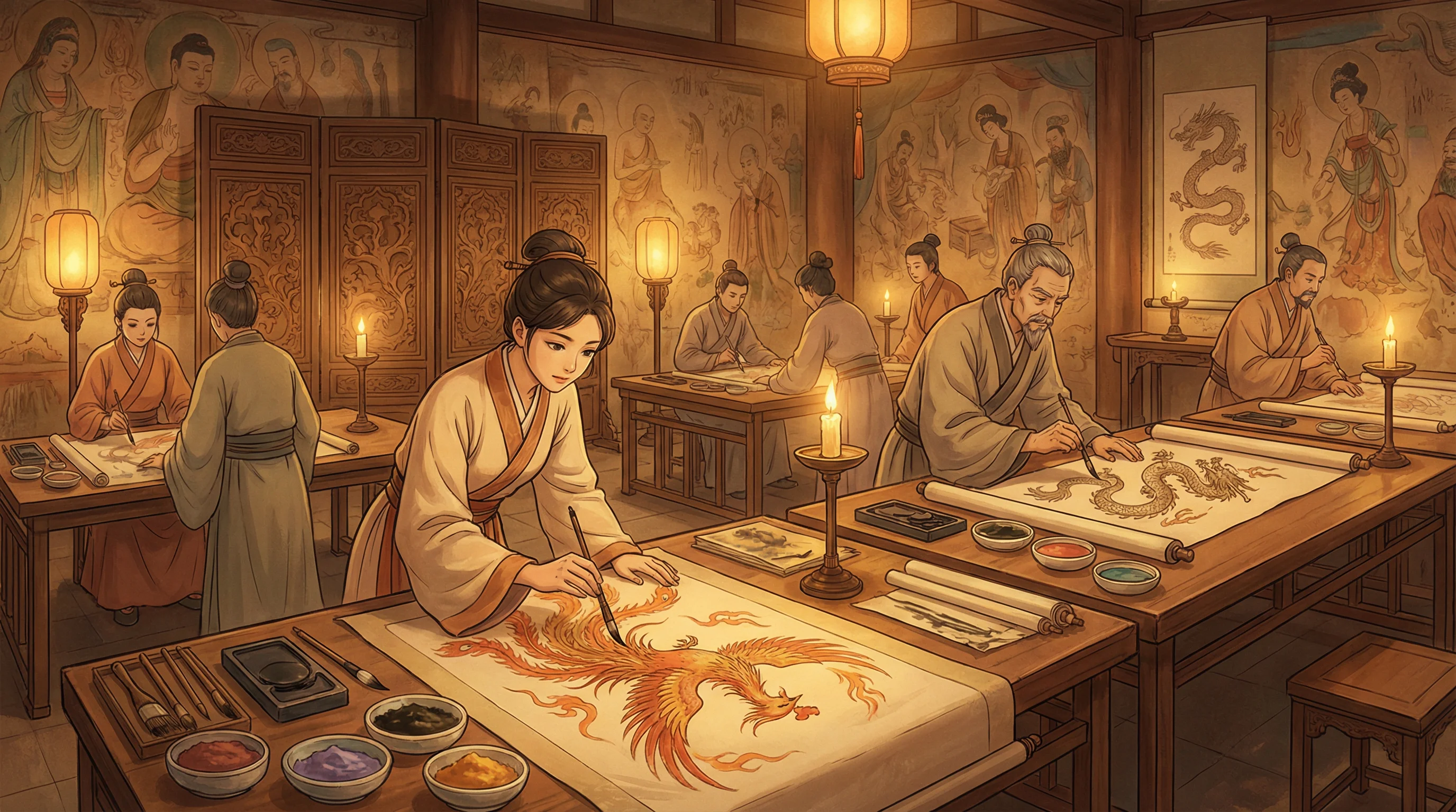 画师入驻 - 色中色入口 国风动漫画师